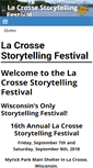 Mobile Screenshot of lacrossestoryfest.com